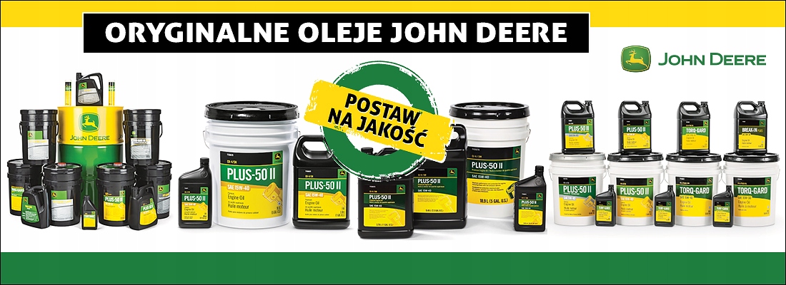 OLEJ SILNIKOWY John Deere PLUS 50 II 5W-40 20L Rodzaj mineralne