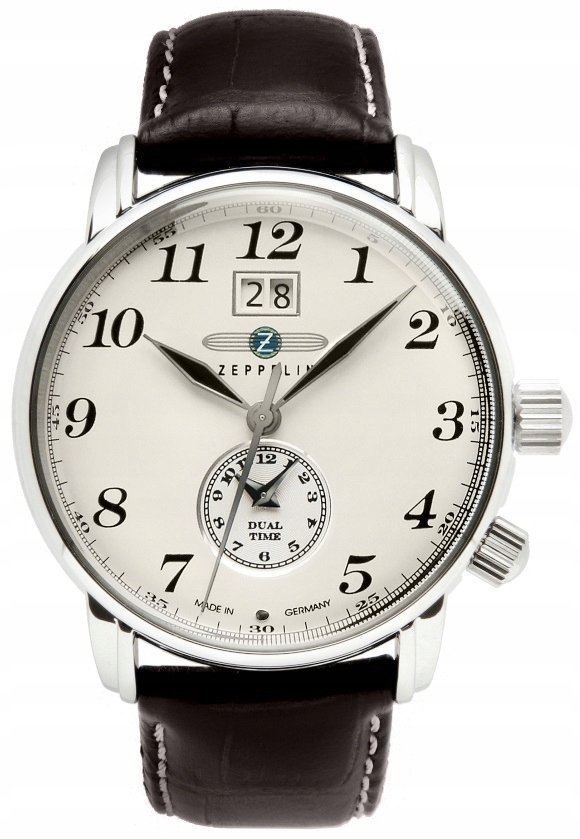 Pánské hodinky Zeppelin LZ127 Graf Zeppelin Dual Time 7644-5