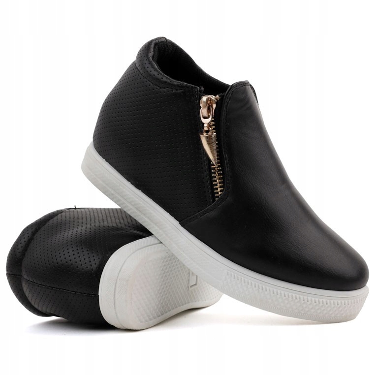 

Sneakersy dziecięce botki dziewczęce na koturnie