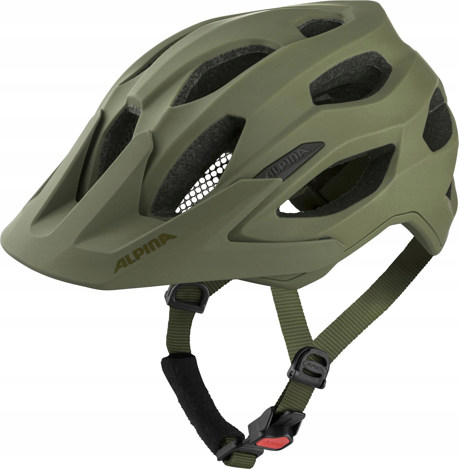 Cyklistická přilba Alpina Carapax 2.0 Olive Matt 52-57