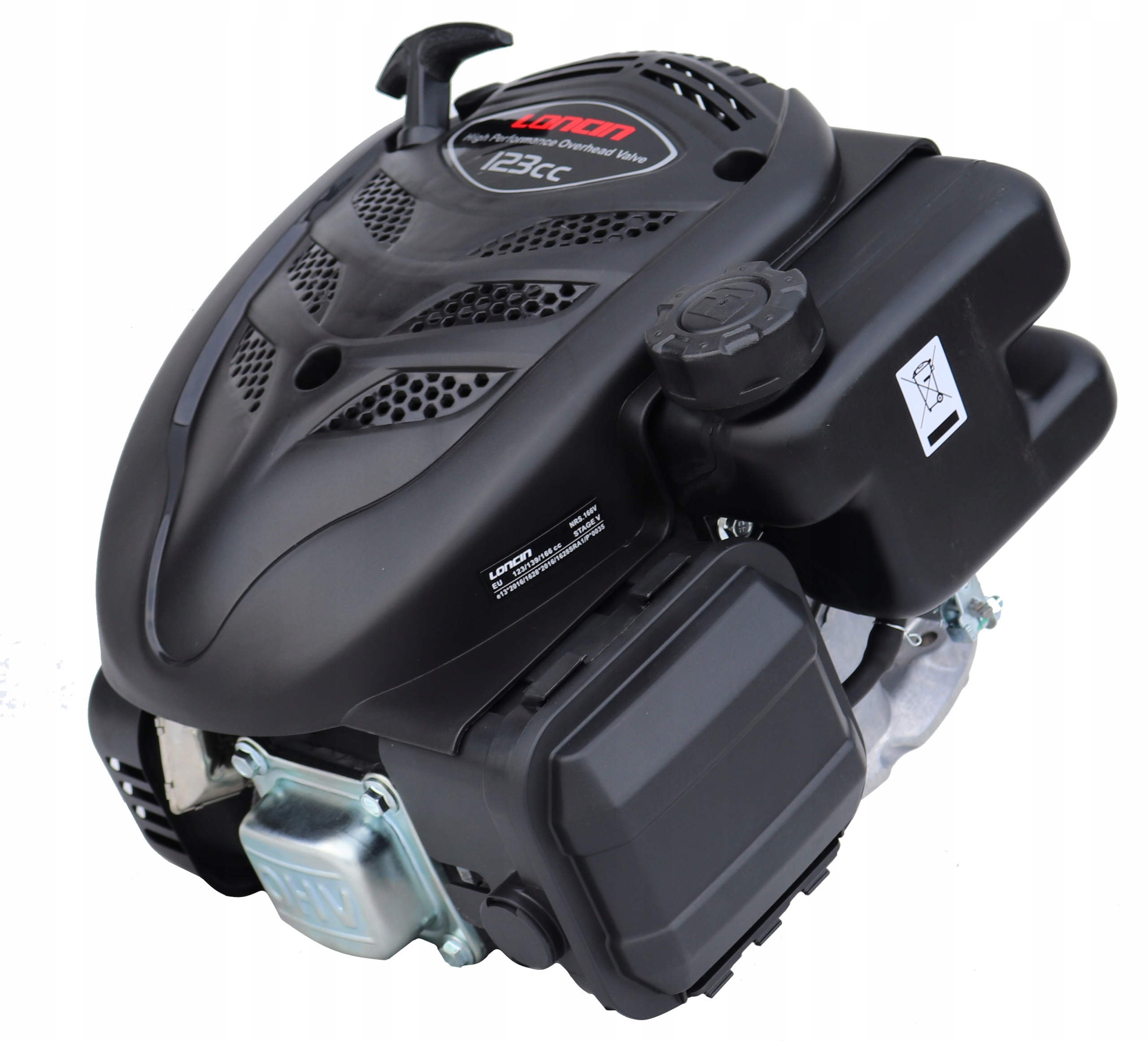 Silnik benzynowy Loncin LC1P65FE 4KM Wał 22.2mm