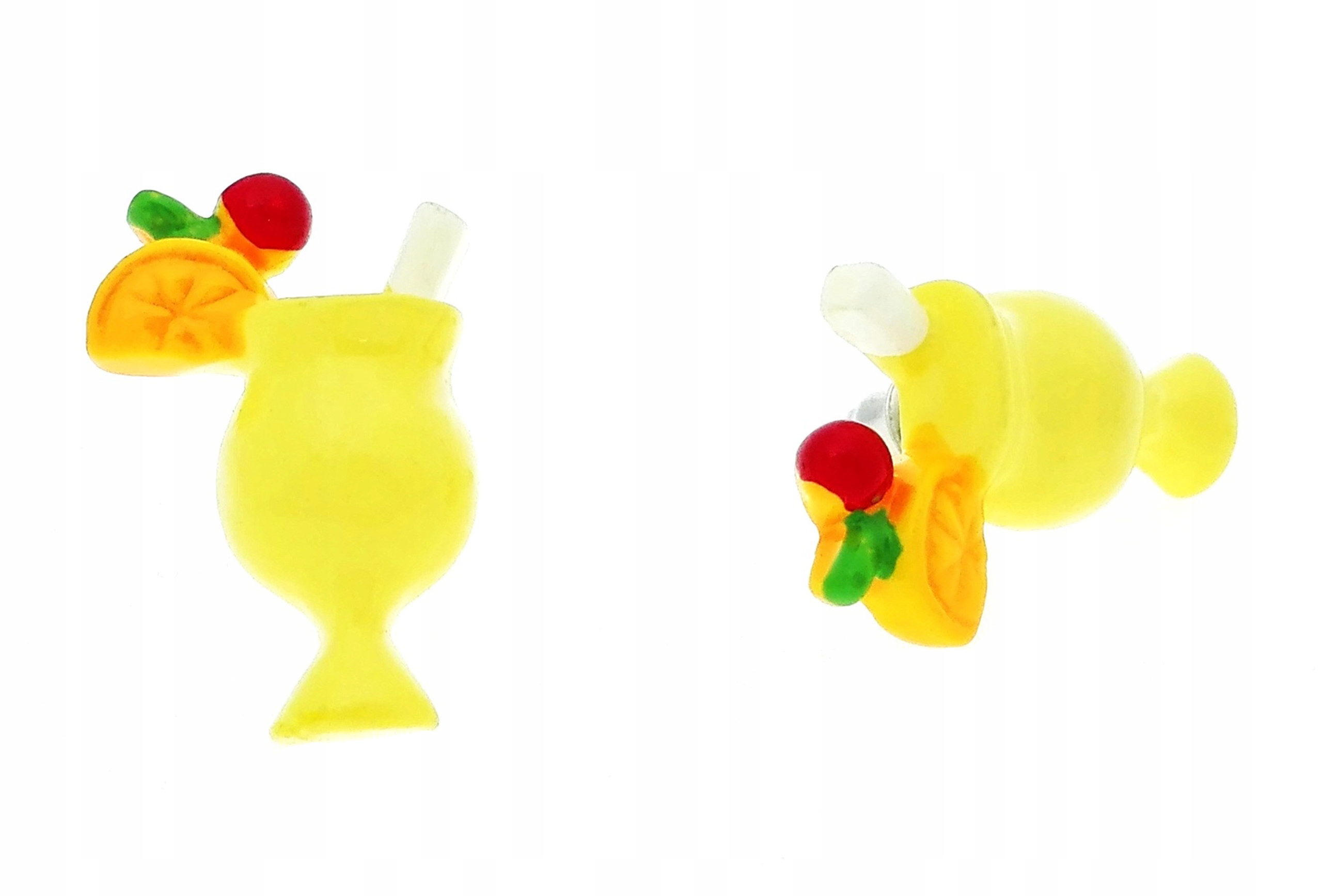 

K261-2 Kolczyki drink wakacje wieczór panieński