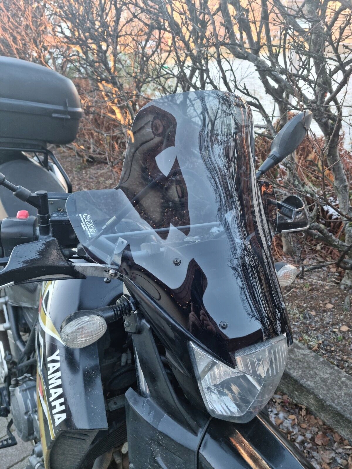 Motocyklové sklo Yamaha Xt 660 X, R Turistická Široká Vysoká Turistika