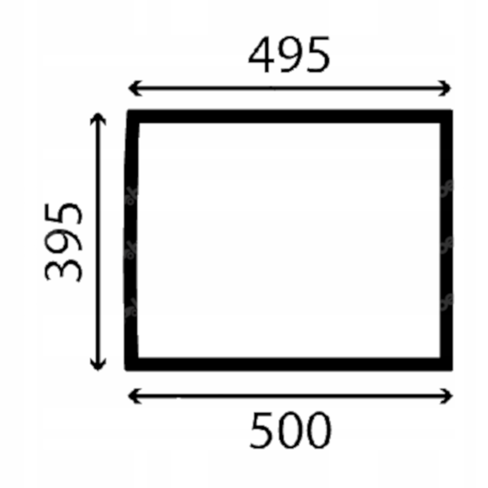 sklo Case dveře spodní levé 6012189M1