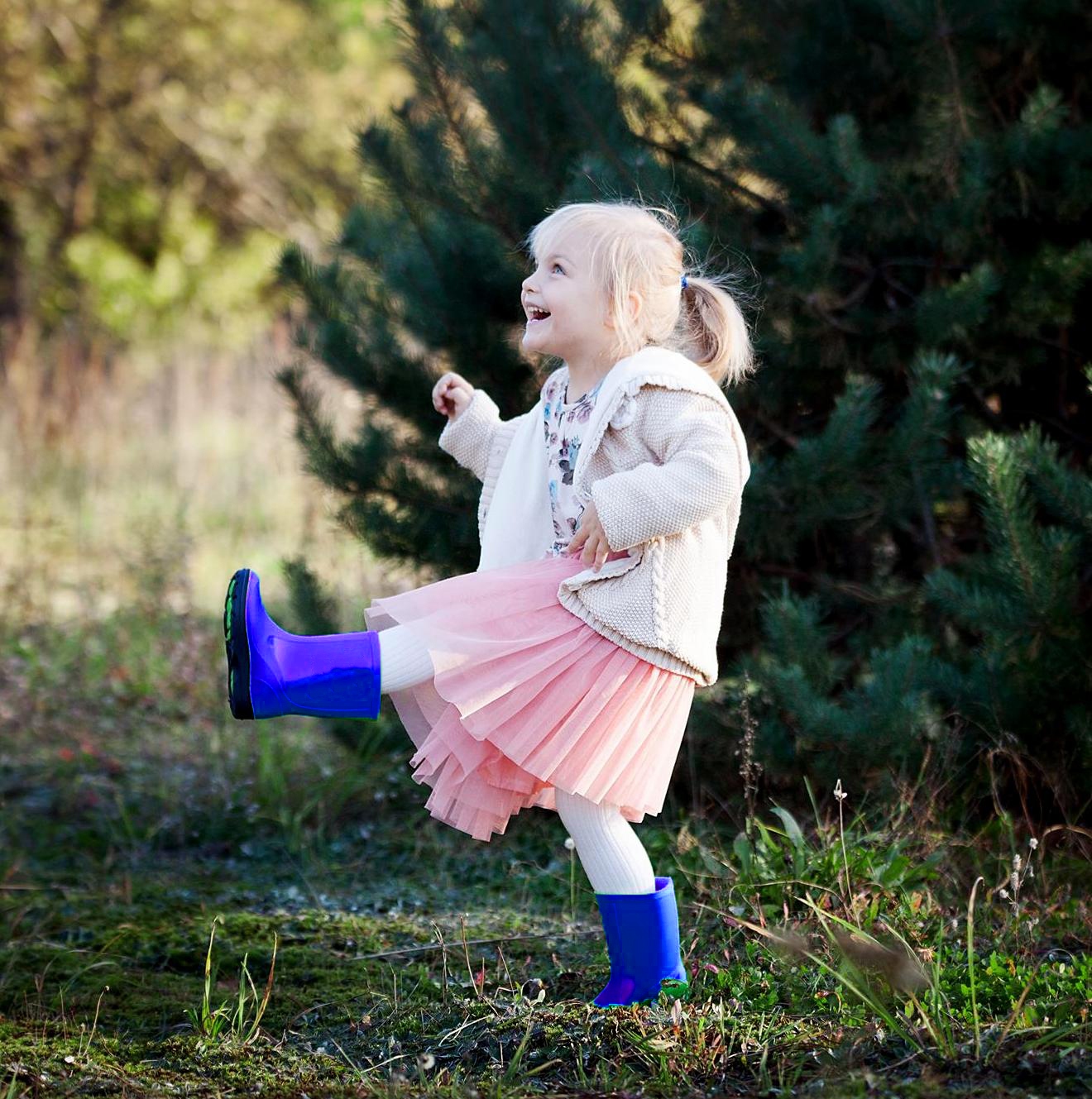 Kalosze Dziecięce Gumowce LEKKIE Gumiaki Dla Dzieci Sucha Stópka Szczelne Kod producenta Rozmiar 27