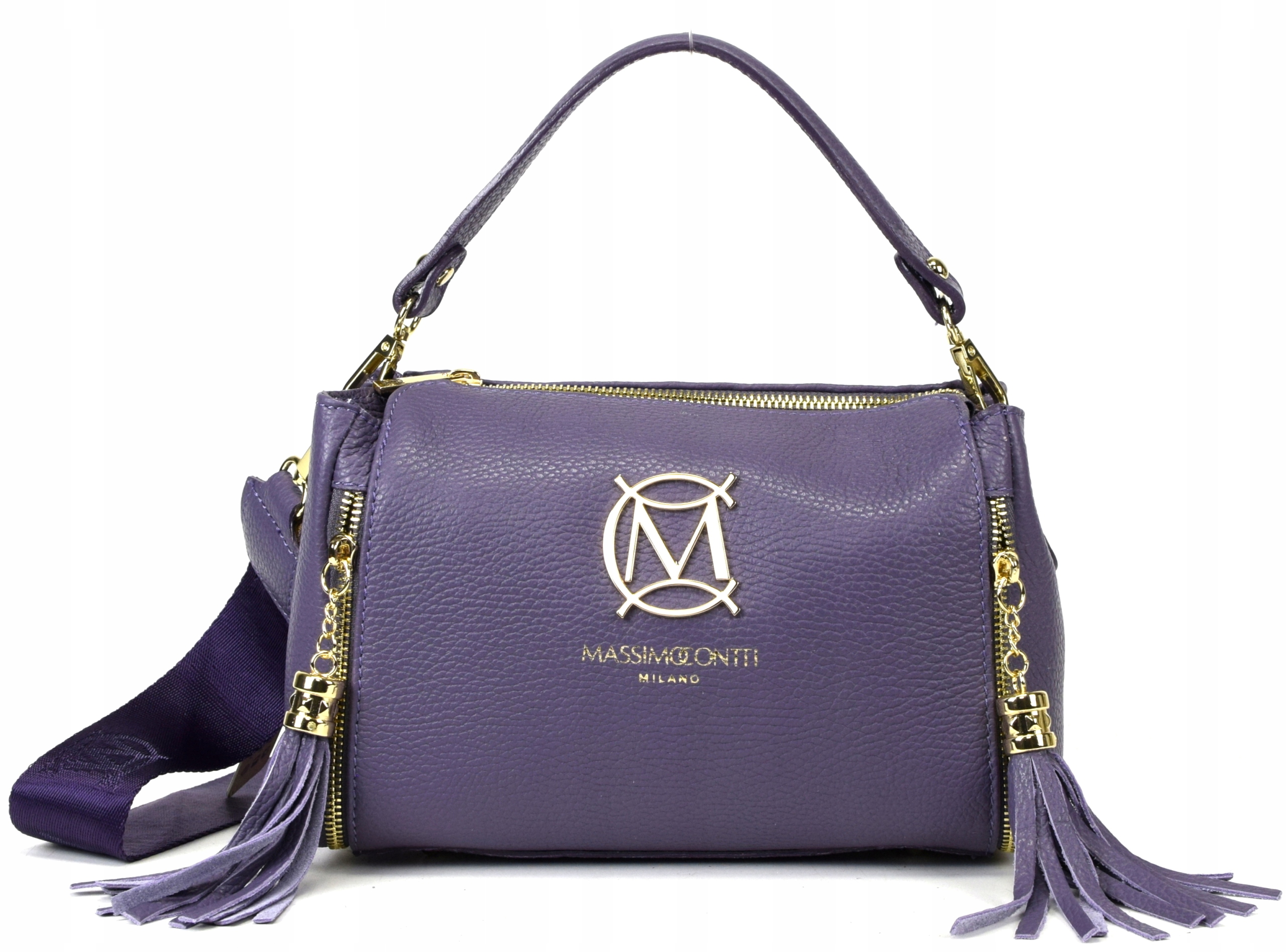 

Listonoszka Kuferek Skóra Nat Massimo Fiolet 783M