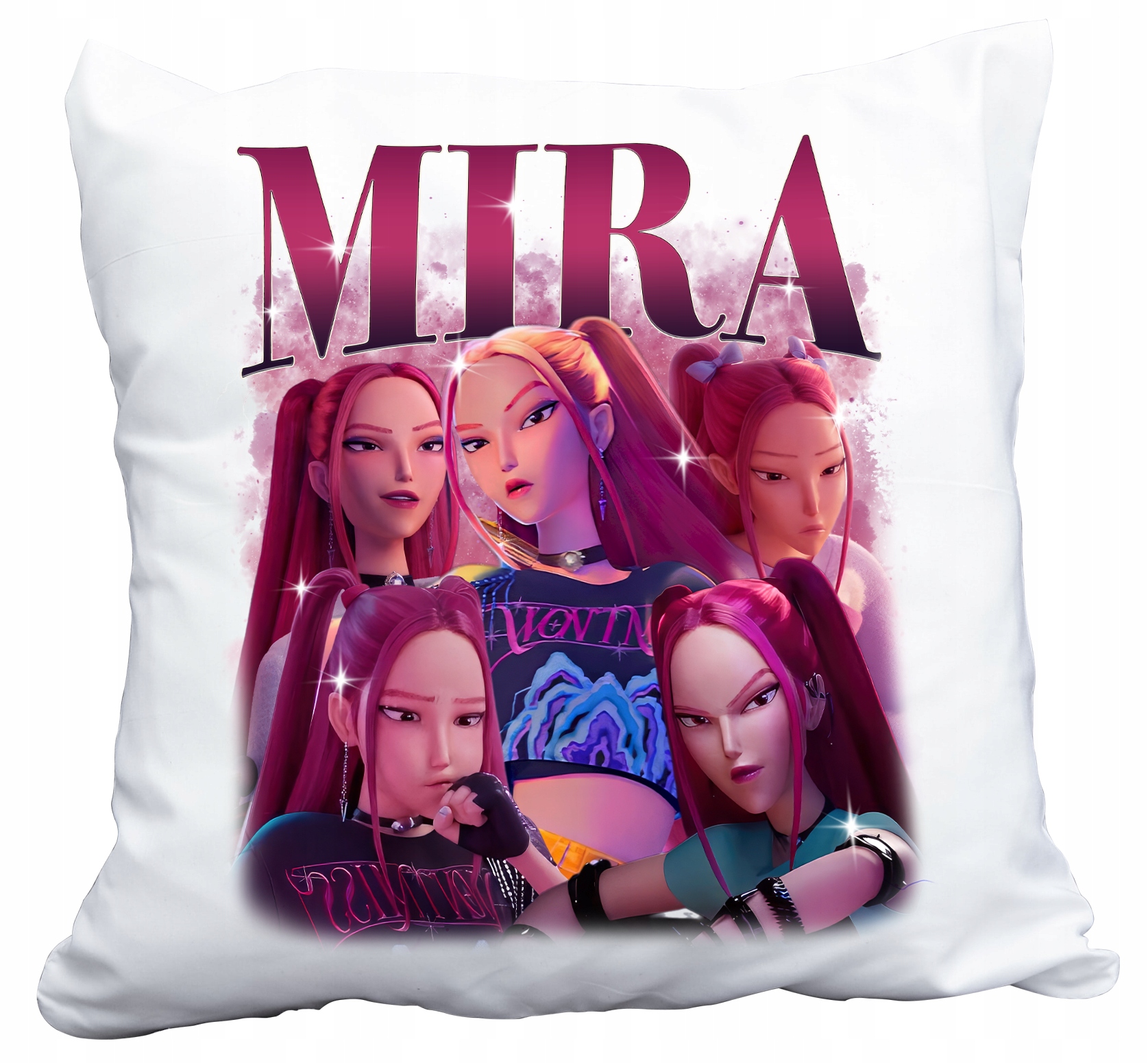 Polštář Mira Huntrix Kpop Demon Hunters Dárek Dárek Jméno