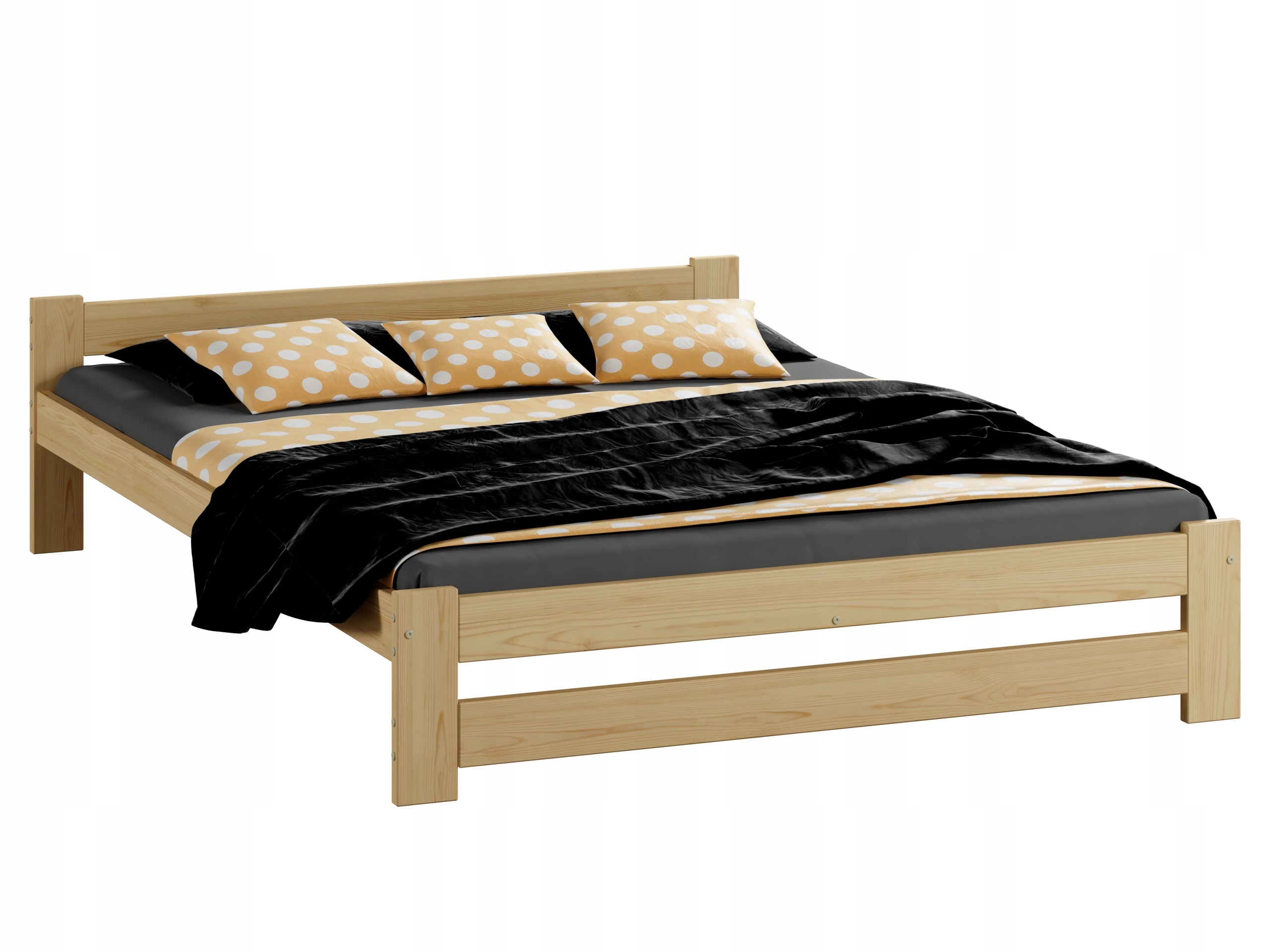 

Łóżko 160x200 drewniane Inter Stelaż Sypialnia