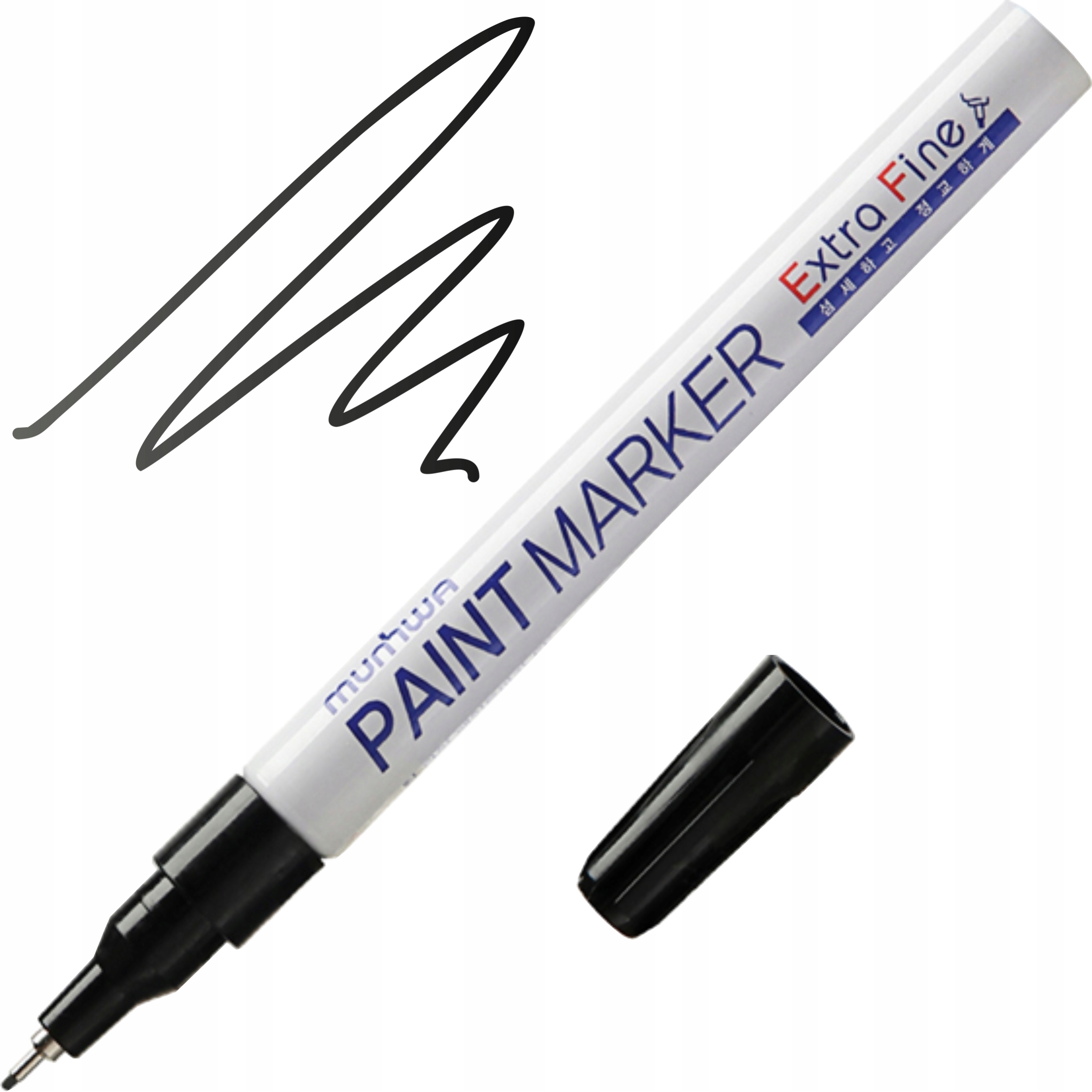 

Marker olejowy olejny budowlany stali 1 mm czarny
