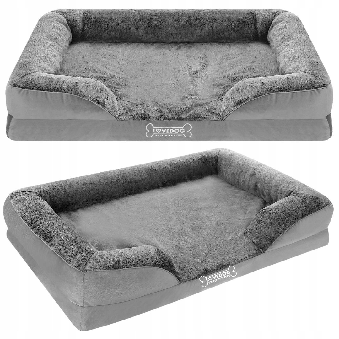 Levně Pelíšek pro psa, velikost L 90x60 cm OrtoMax, pro střední a velké psy