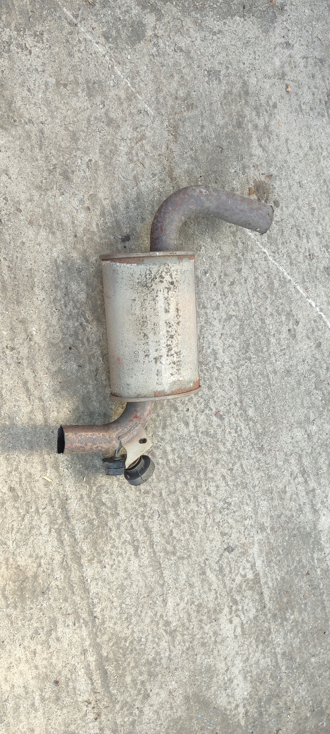 muffler, exhaust koncowy Audi A4 B7 8E0253411BP