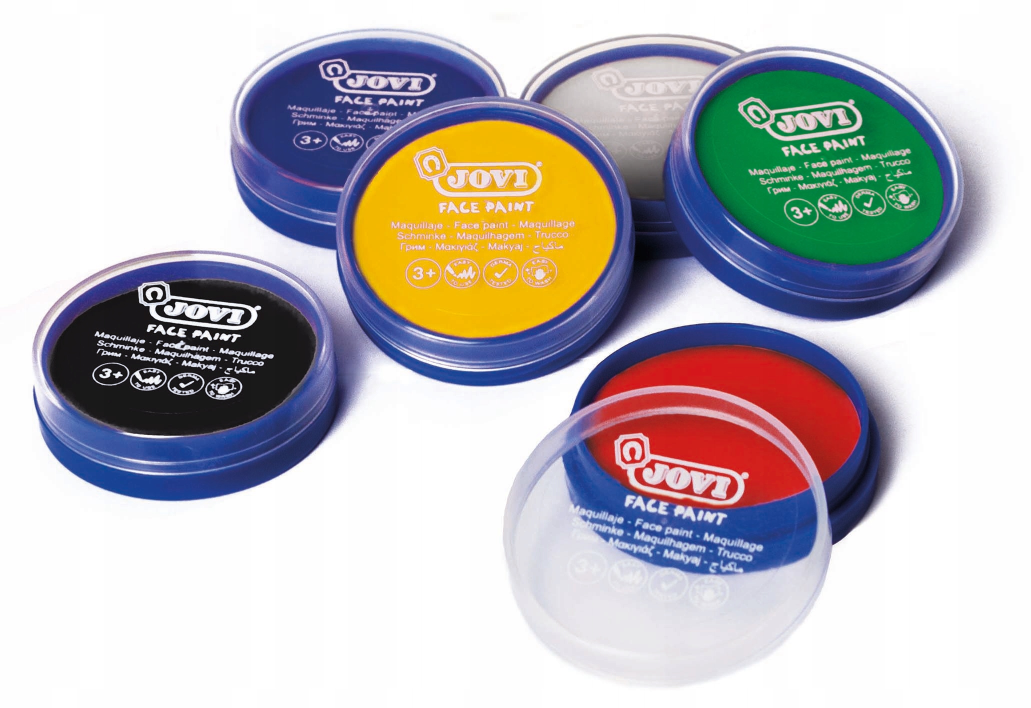 Farby do malowania twarzy 8 ml Jovi: czerwony (05)