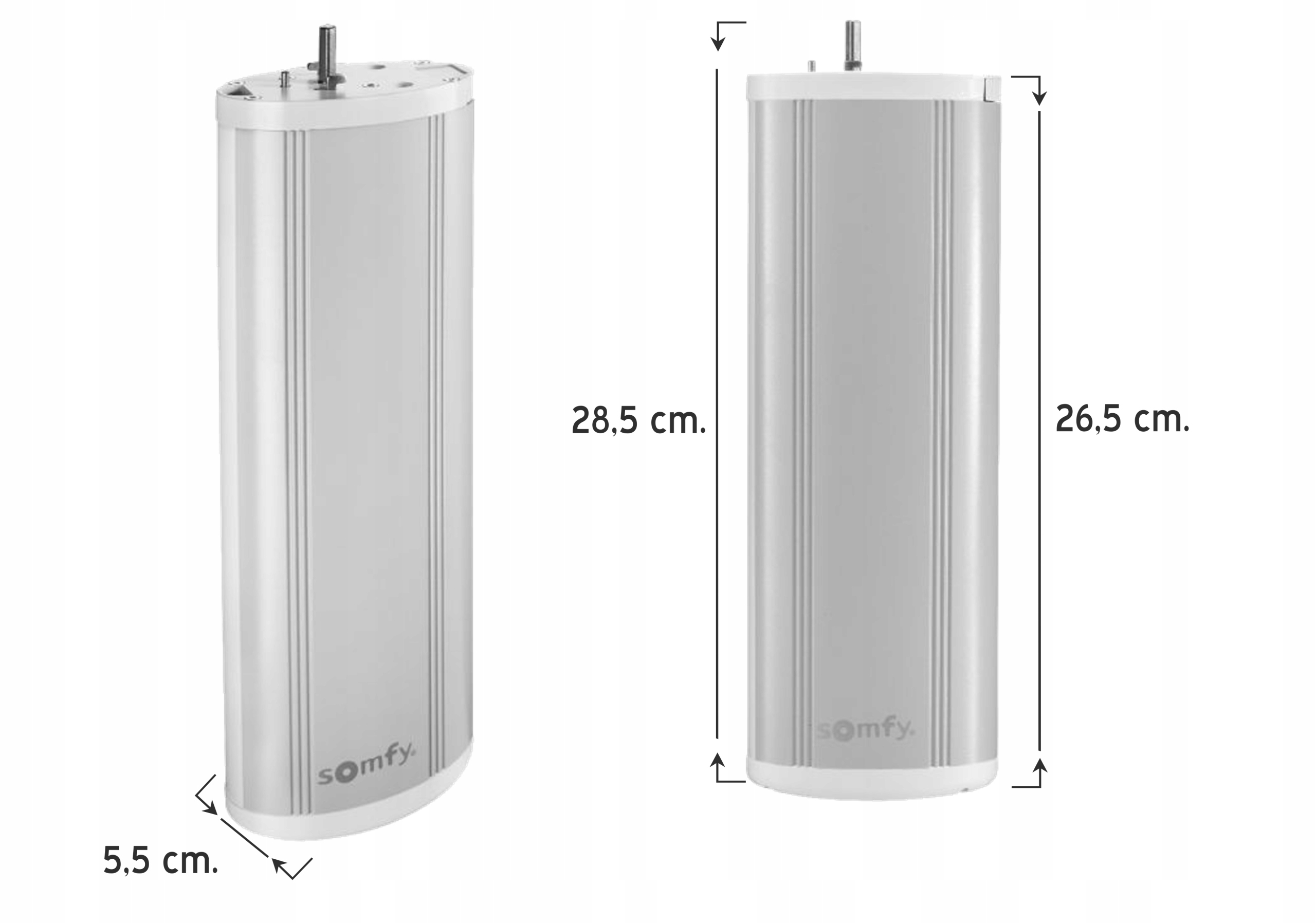 Karnisz Elektryczny SOMFY Movelite 35WT 851-900 cm DEKRO Rodzaj karnisza pojedynczy