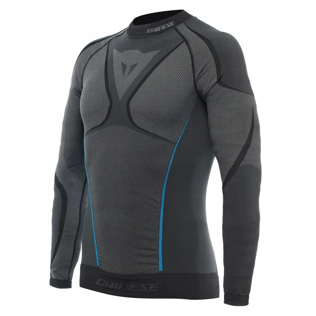 Motocyklová Košeľa Dainese Dry Ls Čierna Modrá