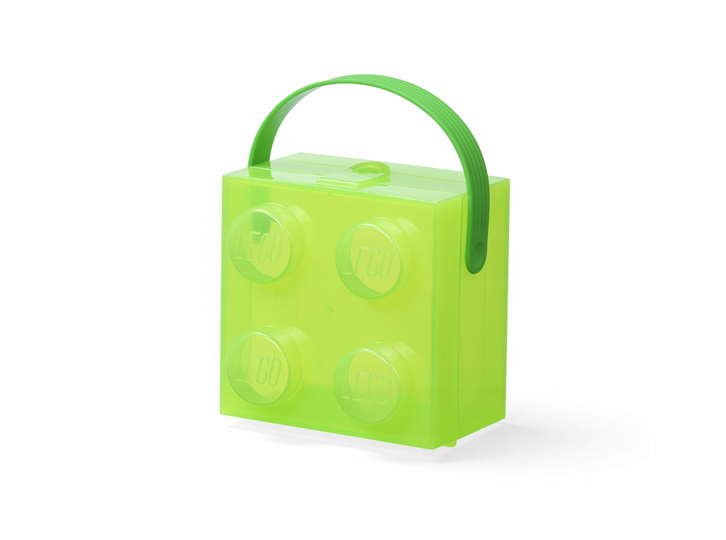 Lego Lunch Box Pojemnik Przezroczysty Jasnozielony Śniadaniówka XL