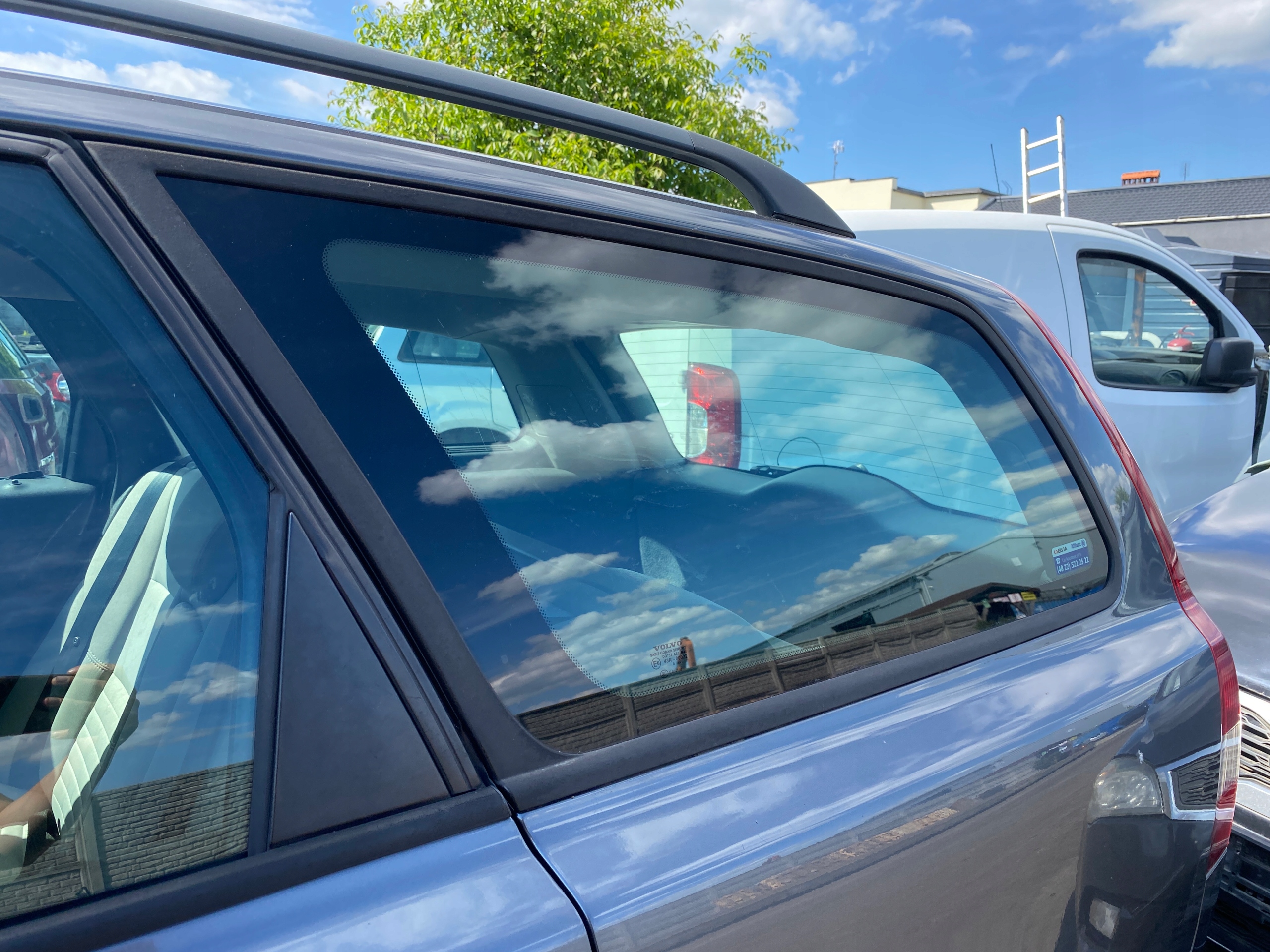 window side bodywork left VOLVO V50 2 II 04-10
