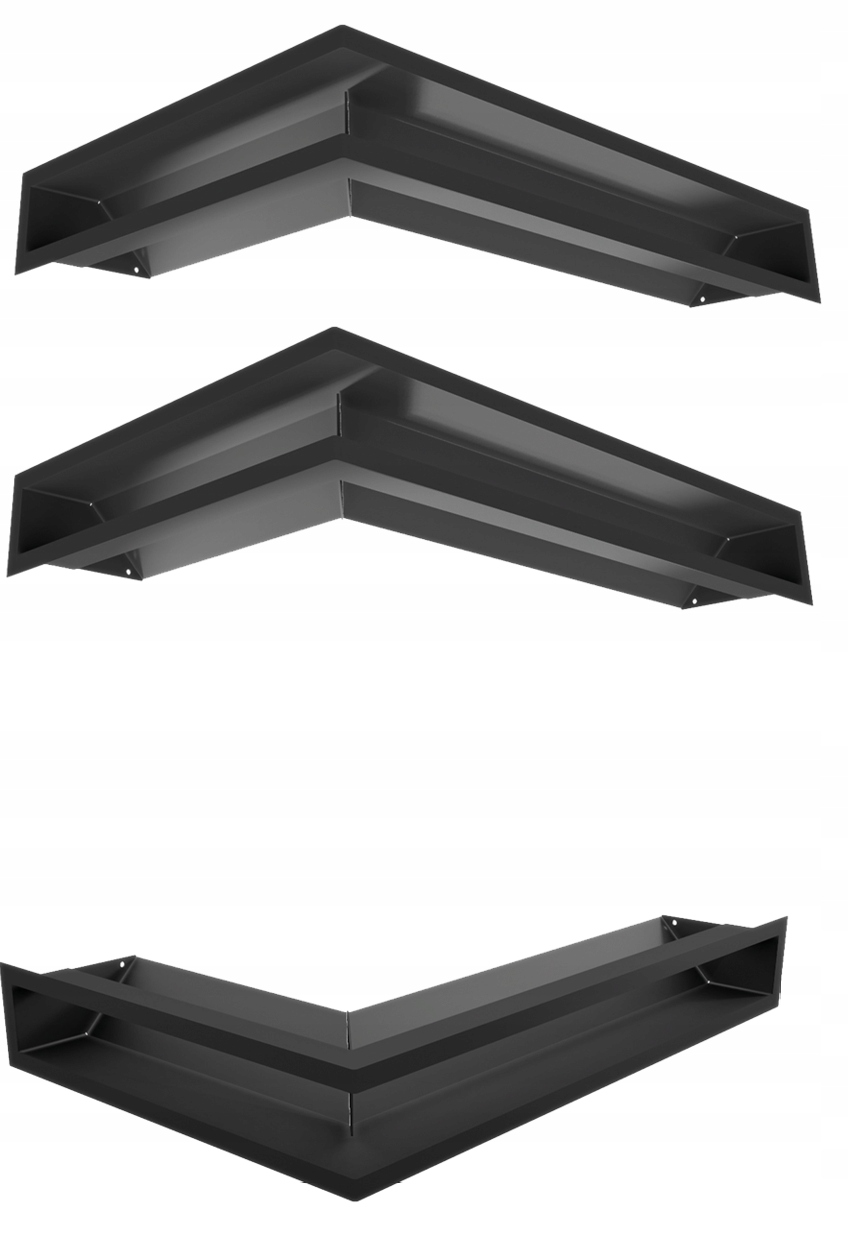 

Kratka Kominkowa Luft Narożna 600x400x60 3 Szt Kpl