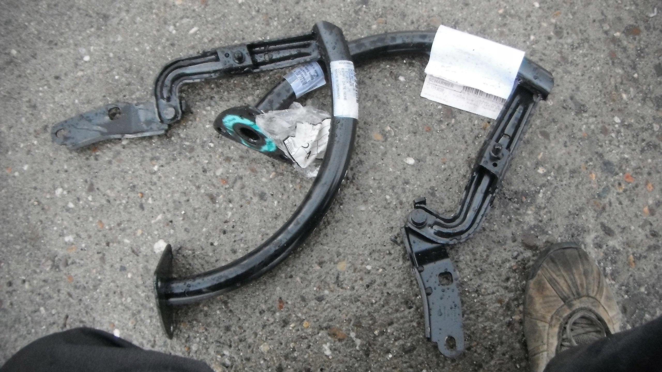 VW PASSAT B6 B7 3C SEDAN 4D ZAWIASY KLAPY TYLNEJ