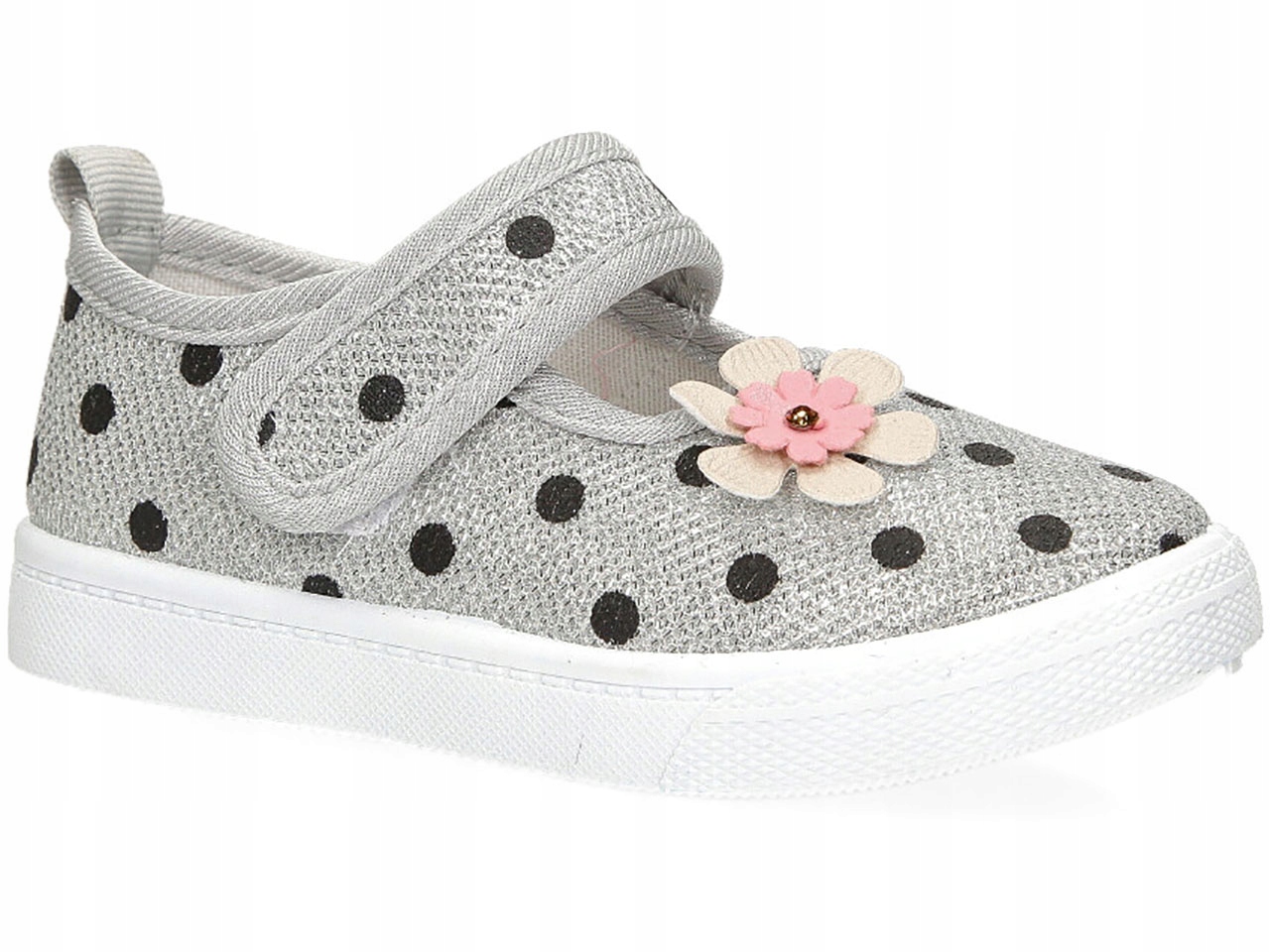 

Trampki Tenisówki Buty Sportowe W Grochy Na Rzep
