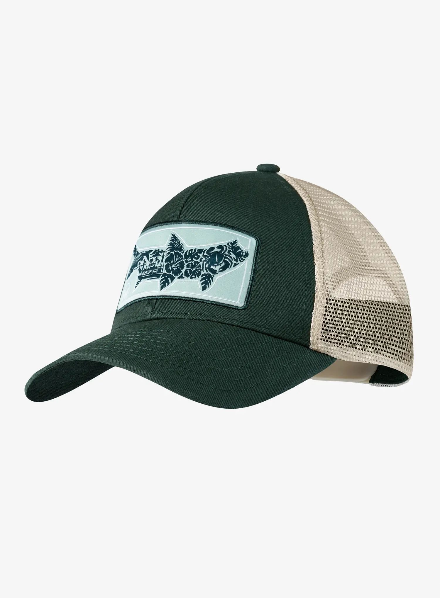 Kšiltovka Buff Kšiltovka Trucker solně zelená L-XL
