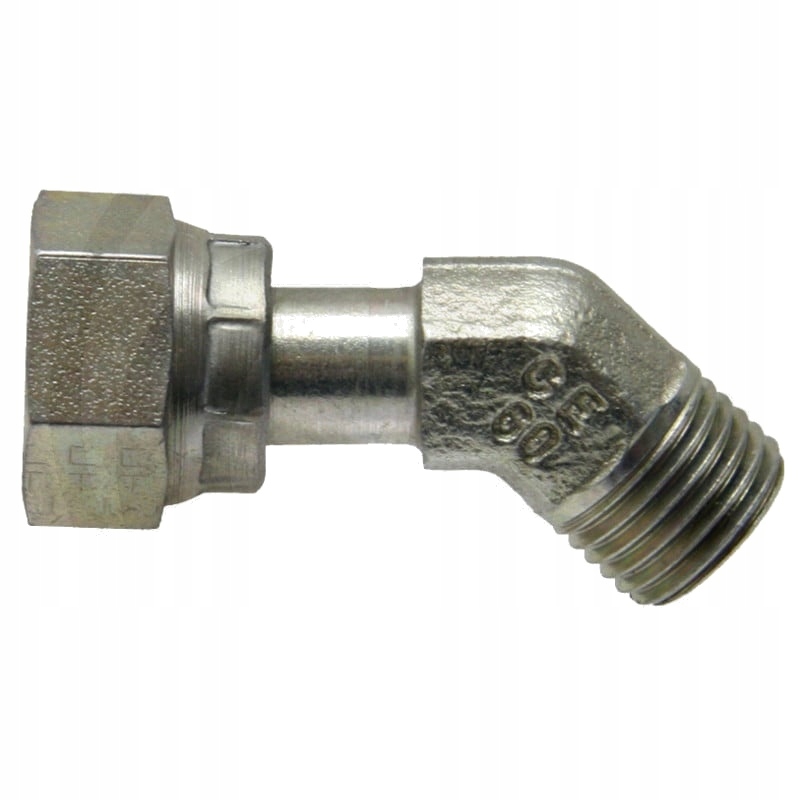 Adapter kątowy ORFS 13/16"-16, L1 20,5mm, L2 38mm,