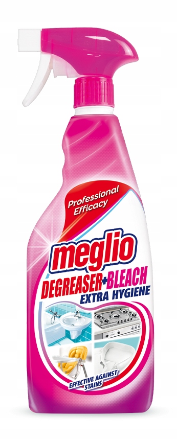 

Meglio Odtłuszczacz plus Wybielacz Spray 750 ml