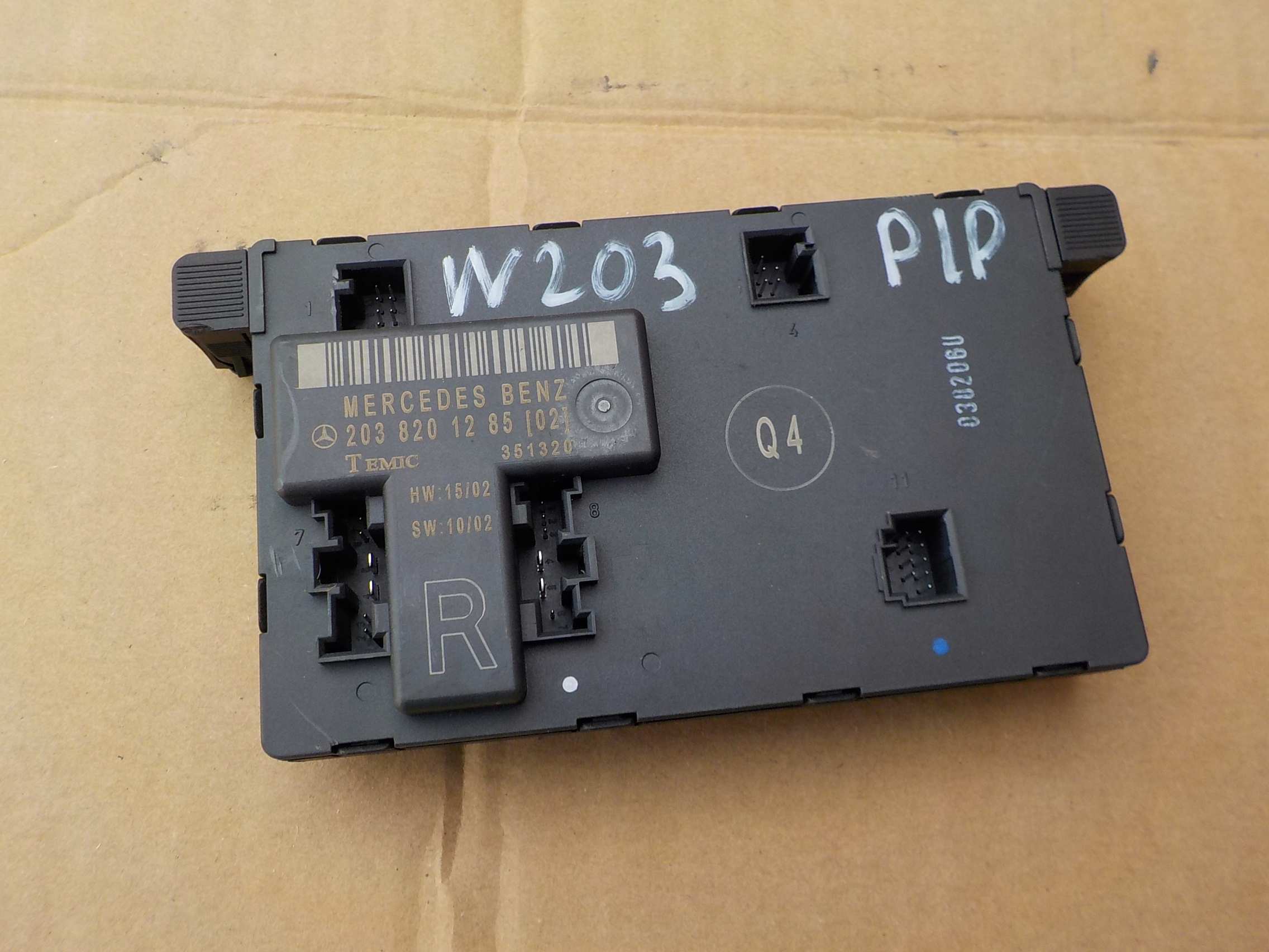 module door right front mercedes w203 2038201285