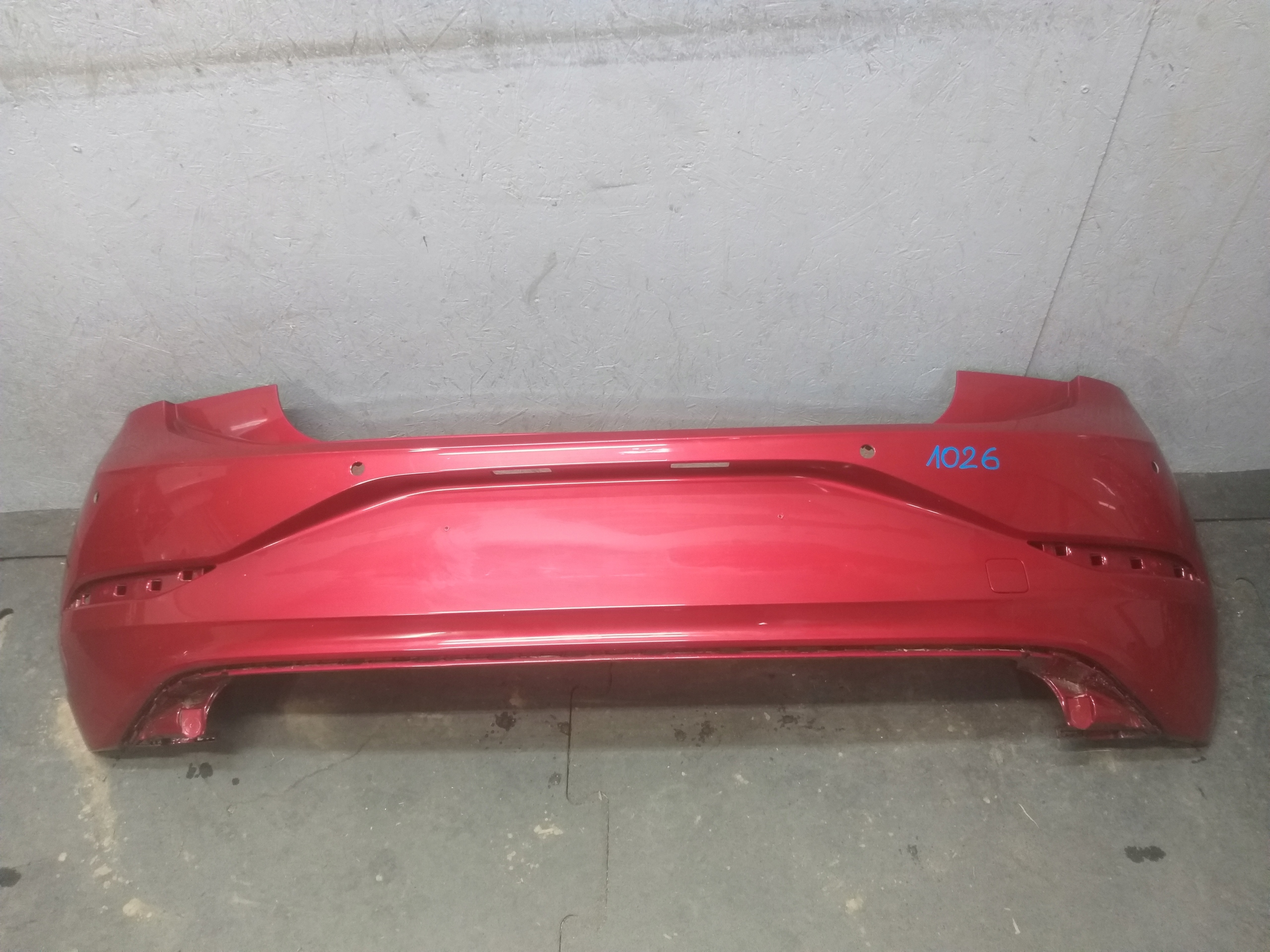 bumper rear part VW POLO LIFT 2GS