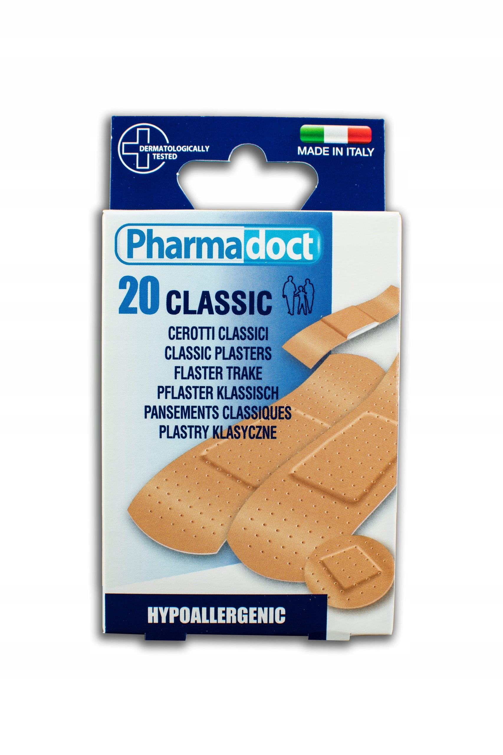 

Pharmadoct Plastry klasyczne 20szt. mix rozmiarów