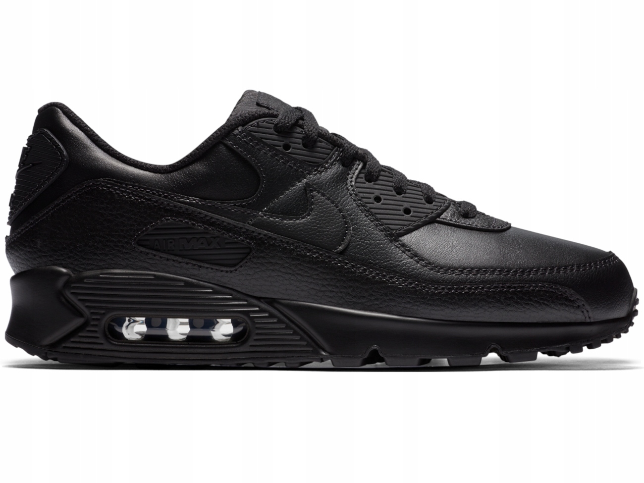 Pánské boty Nike Air Max 90 CZ5594-001 černé kožené lifestyle 41