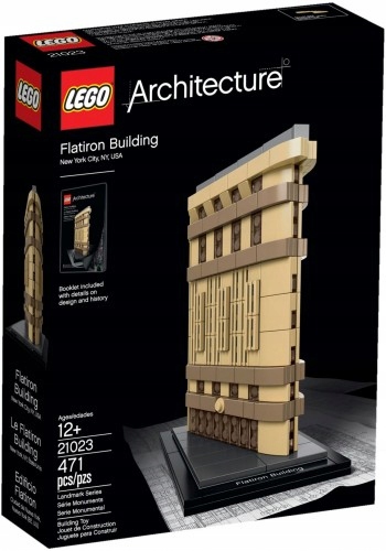 Lego Architecture 21023 Flatiron Building. Nowy. Bardzo dobry stan.