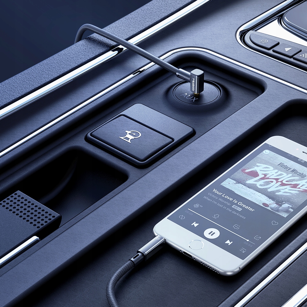 MCDODO MOCNY KABEL 1,2M AUX MINI JACK 3,5MM OPLOT EAN (GTIN) 6921002675901