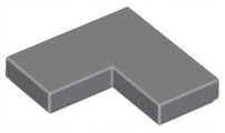 

Lego 14719 tile płytka 2x2 c.szary Dbg 10 szt Nowy