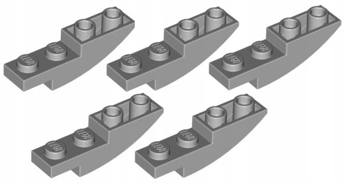 

Lego Skos Odwrócony 1x4 J. Szary 13547/6132872 x5