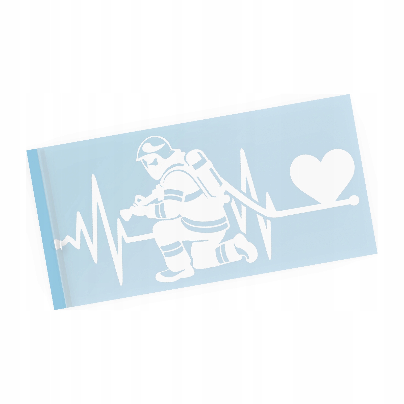 Naklejka strażak na auto szybę Straż Pożarna Osp Bohater Na Samochód