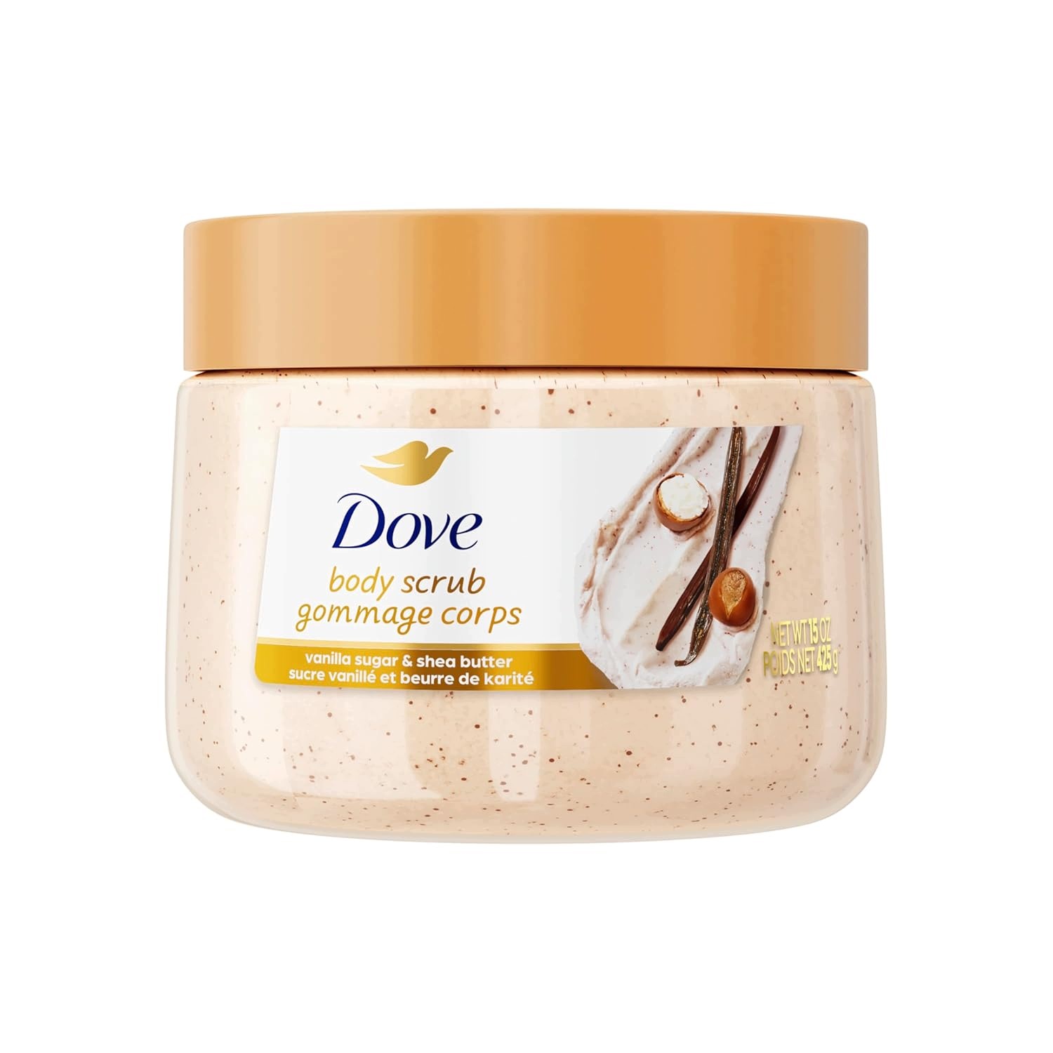 Dove Body Scrub peeling do ciała cukier waniliowy shea 425g Usa