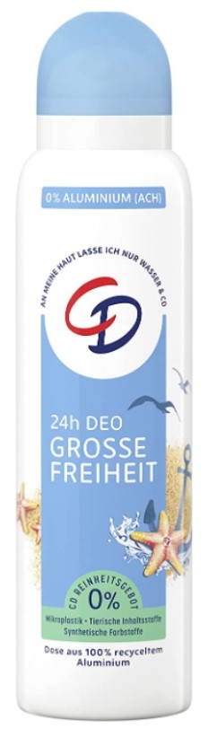 CD 24h Deo dezodorant Grosse Freiheit 150 ml