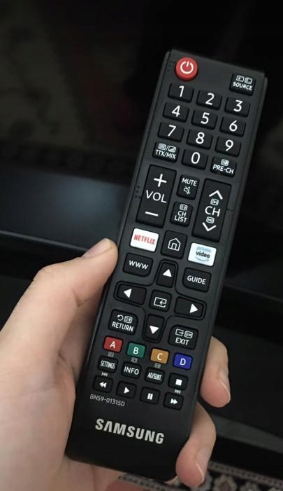 Oryginalny Pilot do TV SAMSUNG SMART, NETFLIX, Prime Video, WWW ,Numeryczny Kod producenta BN59-01315D