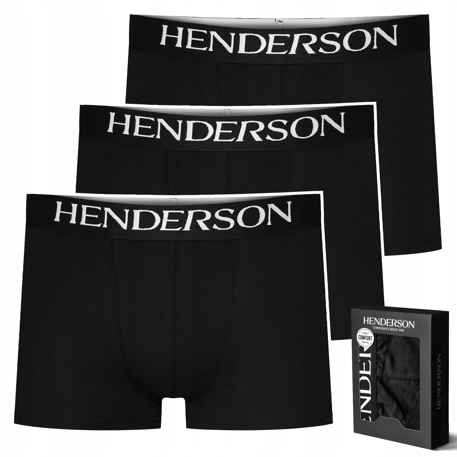 Pánské Boxerky Henderson Man 35039 bavlněné Krátké 3-BALENÍ XXL
