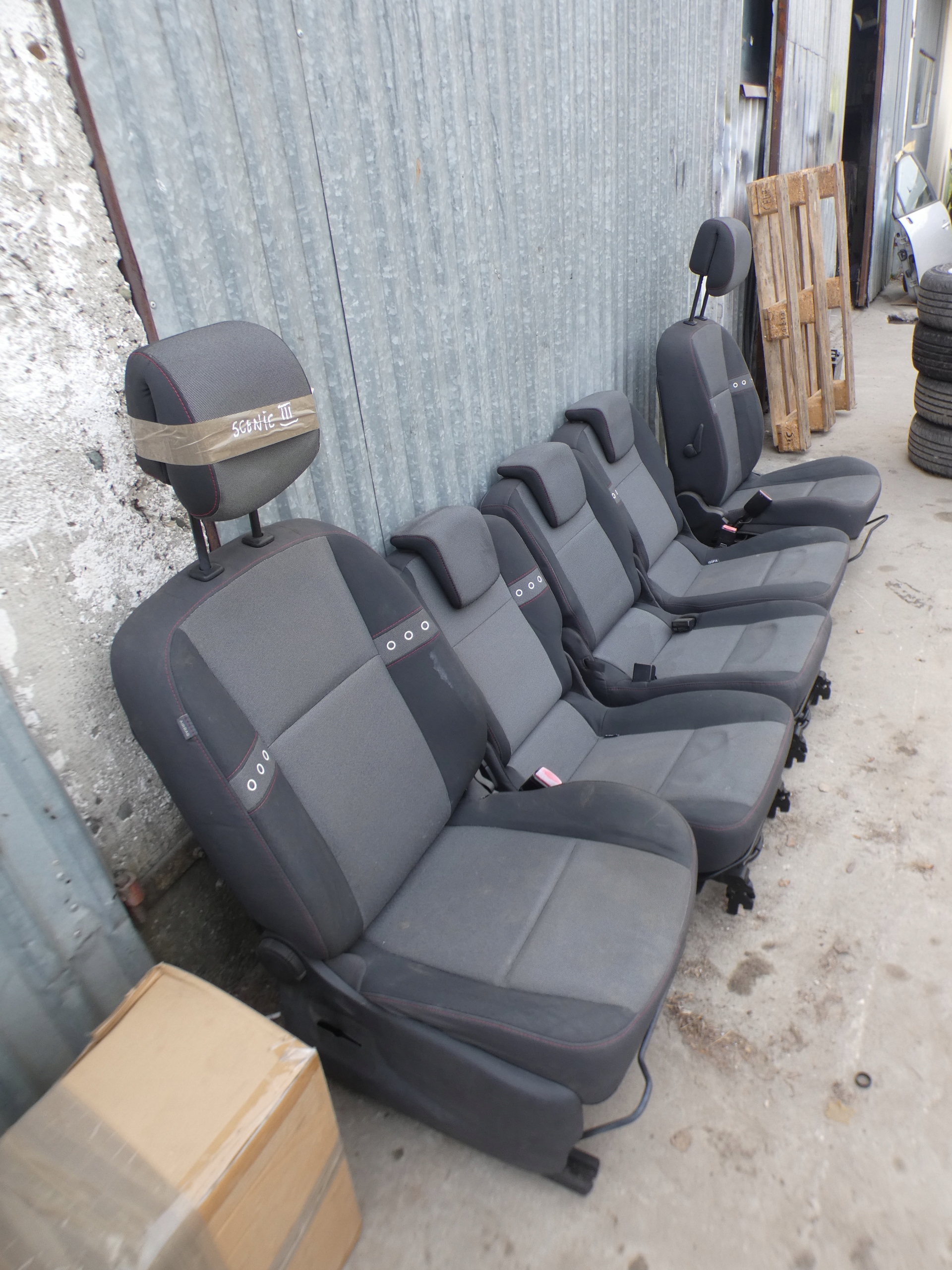 RENAULT SCENIC III LIFT Sitze KOMPLET EUROPA