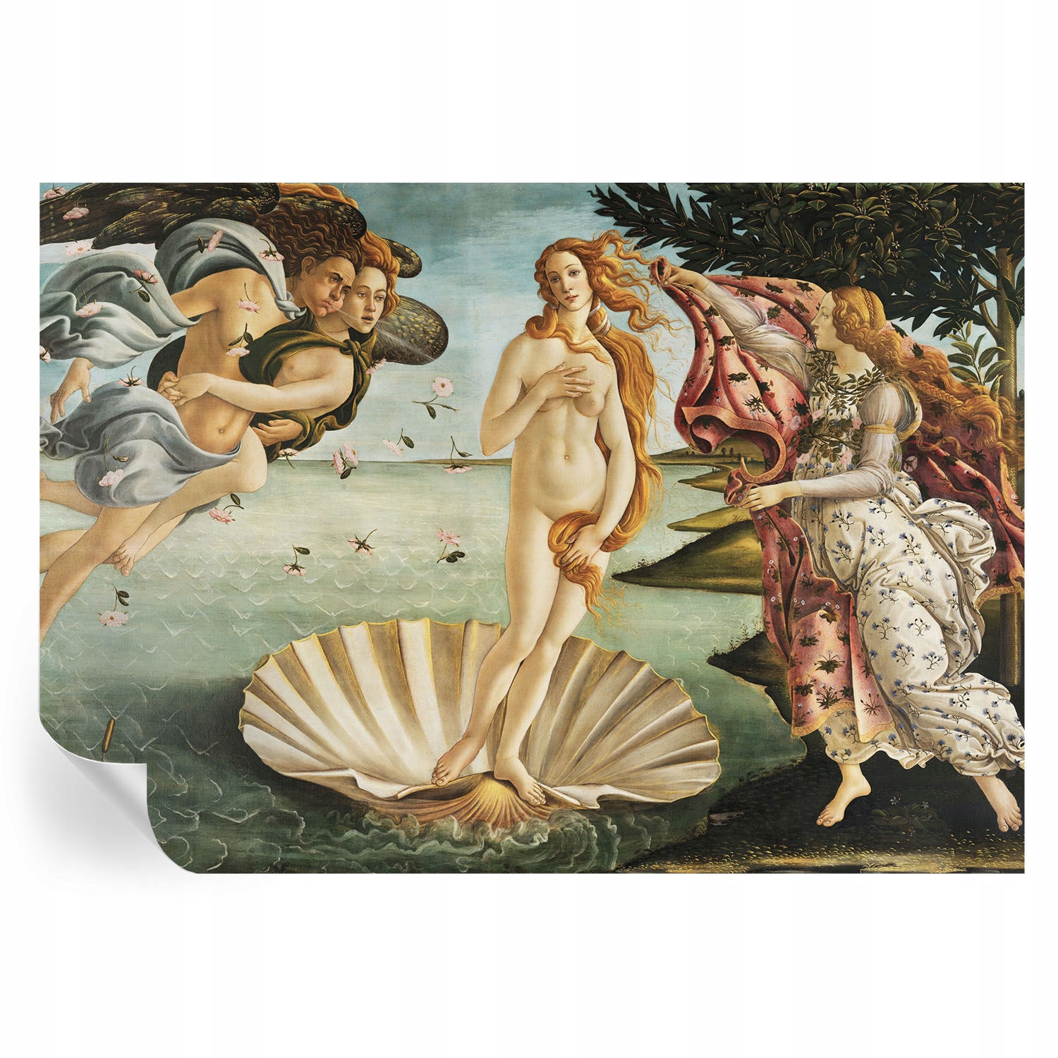 Módna samolepiaca tapeta s lepidlom na stenu 3D Narodenie Venuše 208 x 146 cm