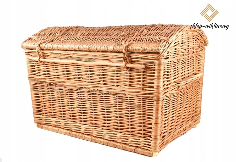 Proutěný kufr Proutěná truhla Wiklina 60 cm