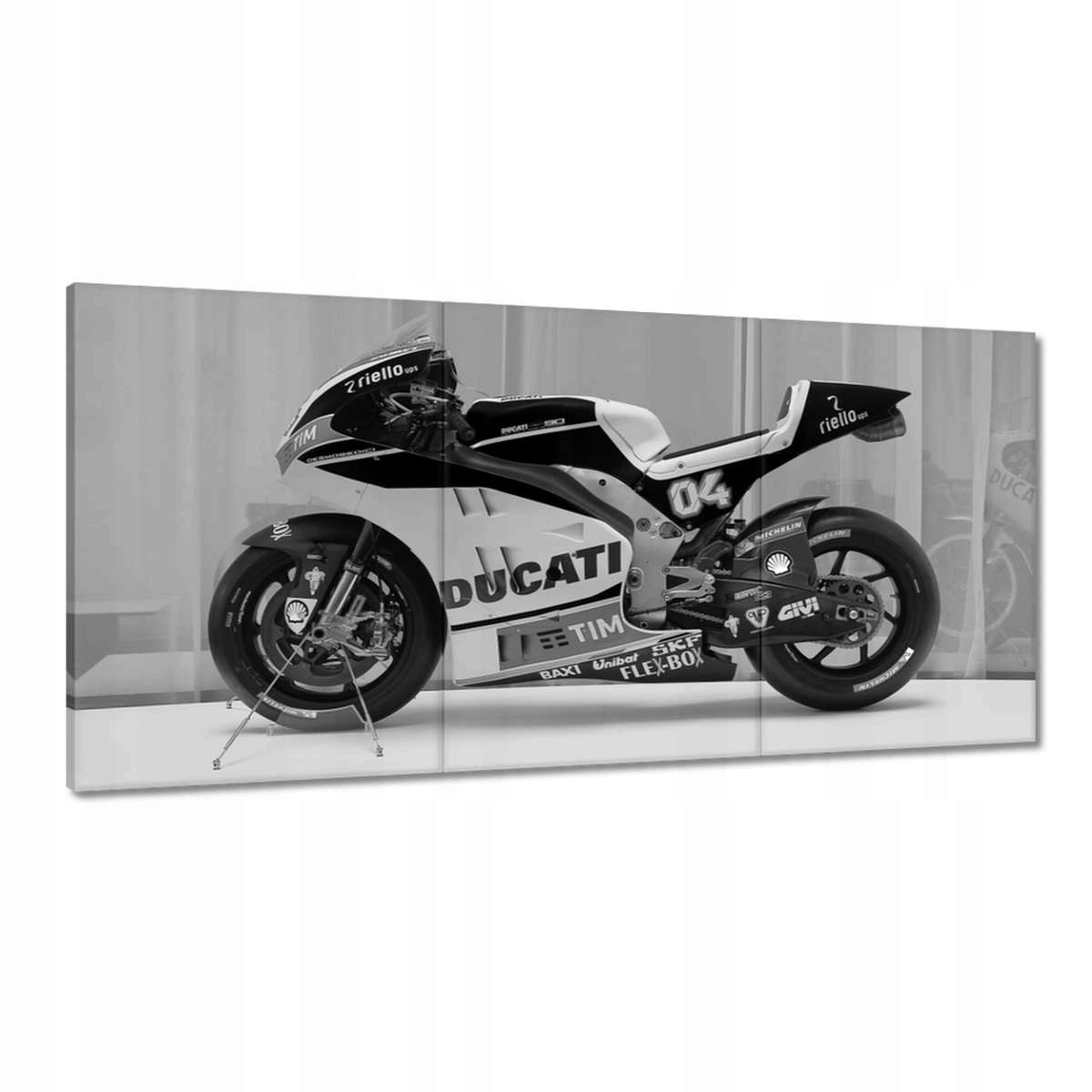 Obrazy 180x90 Závodný motocykel Ducati