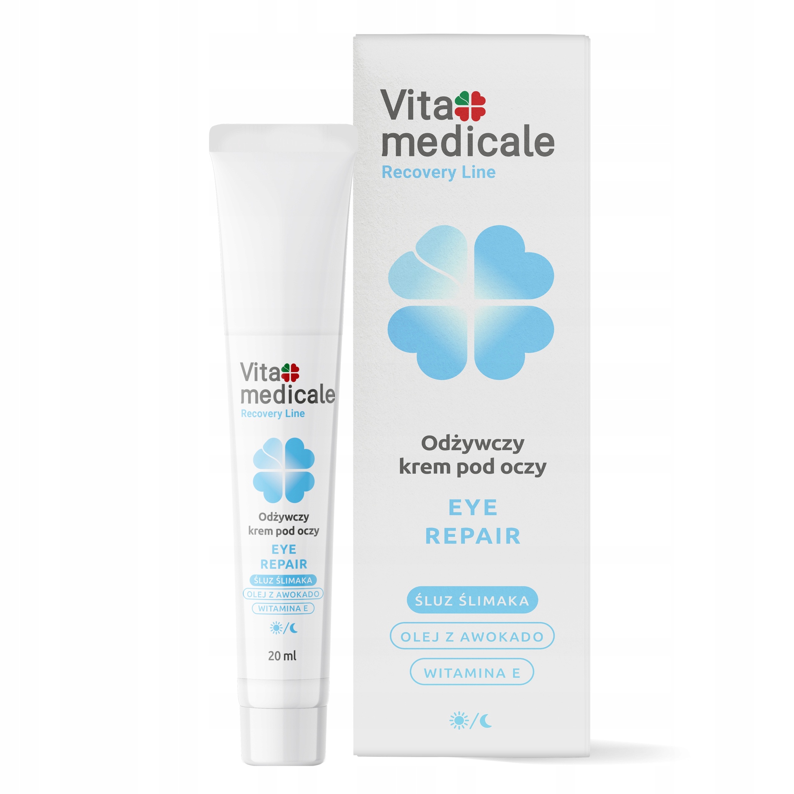Oční krém na kuří oka s ochablou pokožkou a stíny 20 ml