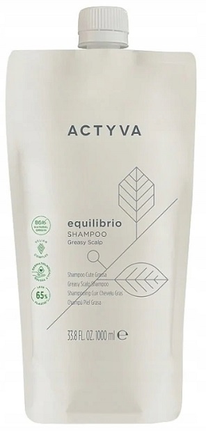 Actyva Equilibrio Sebum szampon do przetłuszczającej się skóry głowy