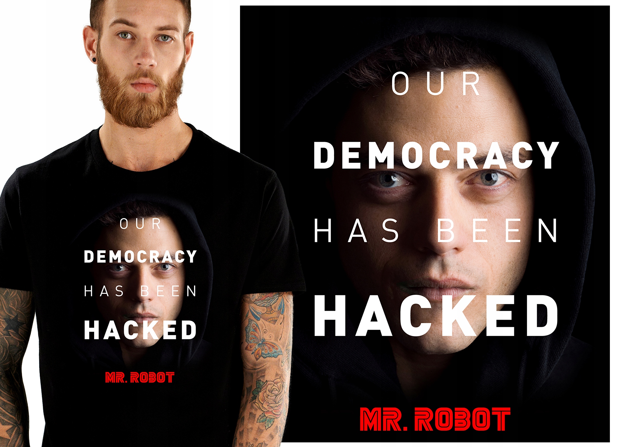 

Mr Robot Elliot Evil Corp Koszulka Męska L