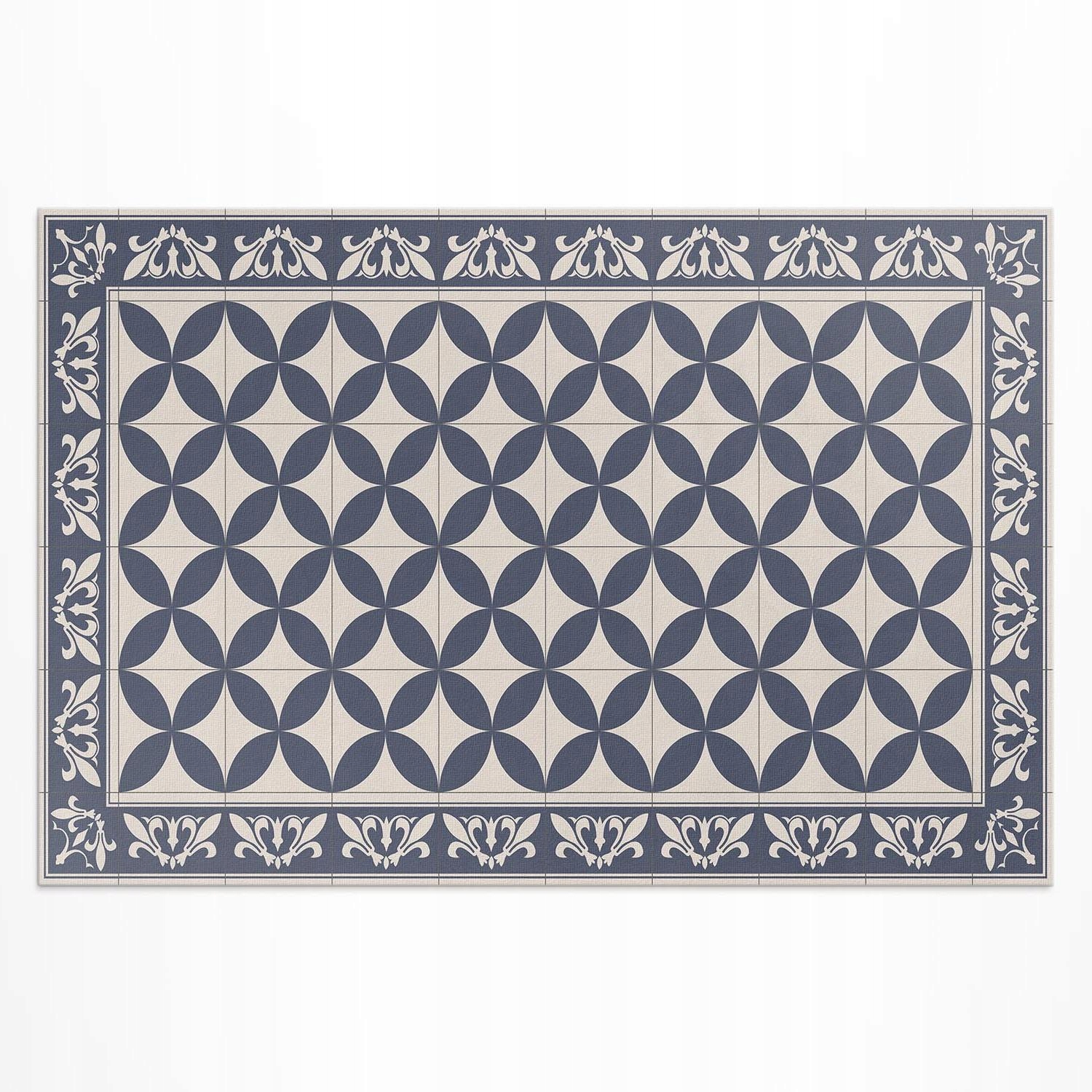 Terasový vinylový koberec Outdoor Vzor Azulejos elegantná mozaika 180x120 cm