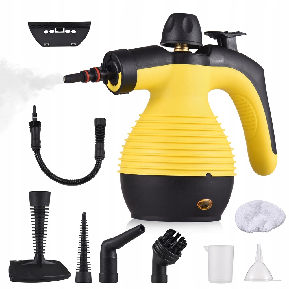 Přenosný Parní Čistič Domácí Napařovač Čisticí Stroj Sada 1050 W