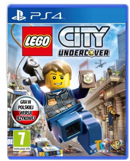 LEGO CITY Tajny Agent Gra na PS4 (Kompatybilna z PS5)
