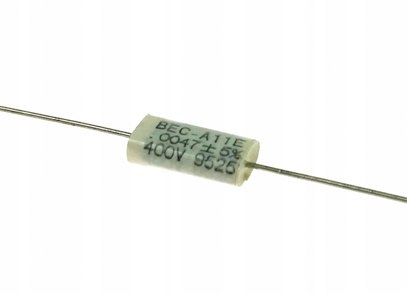 

Kondensator Mkt 4.7nF/400V osiowy 10szt
